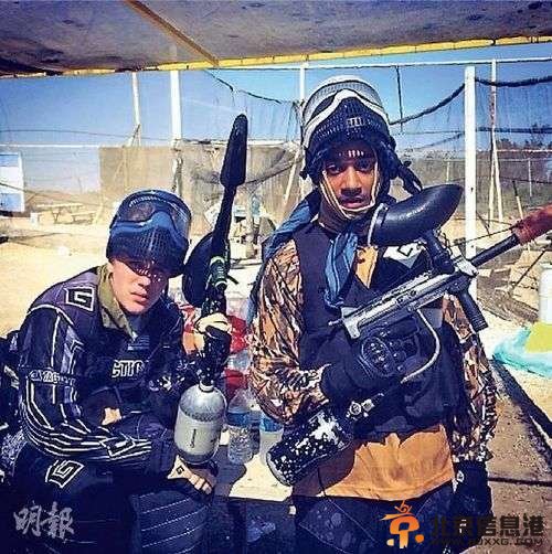 贾斯汀·比伯玩气枪射击穿整套装备引争议（图）
