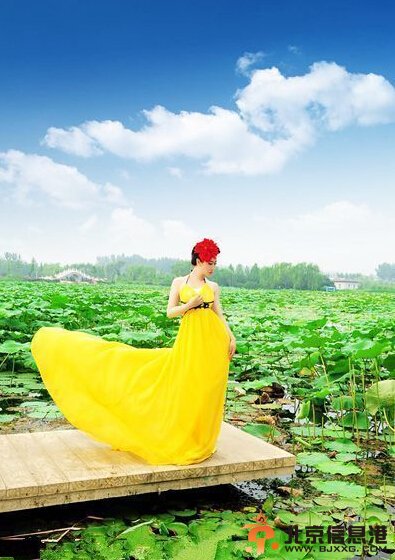 芙蓉姐姐变美艳荷花仙 网友:比凤姐漂亮多了