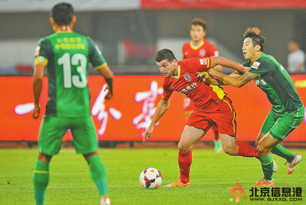 中超：第16轮昨晚展开5场较量 富力爆冷告负国安神奇扳平