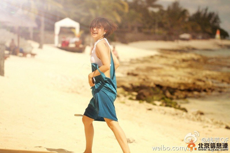 钱芳素颜照 钱芳自拍照 钱芳生活照