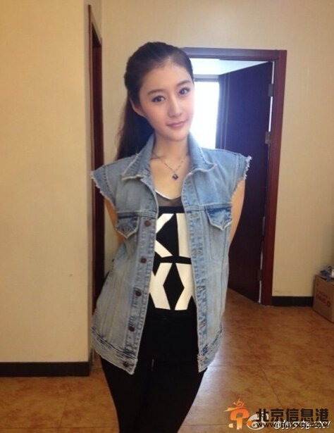 孙夕尧生活照 孙夕尧自拍照 孙夕尧素颜照