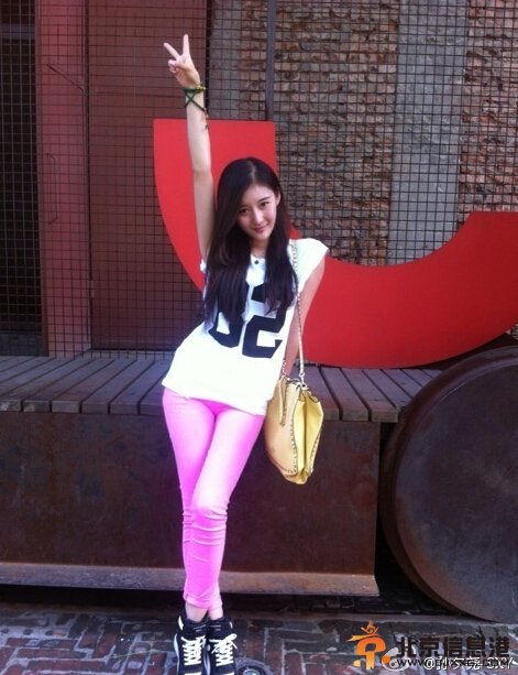 孙夕尧生活照 孙夕尧自拍照 孙夕尧素颜照