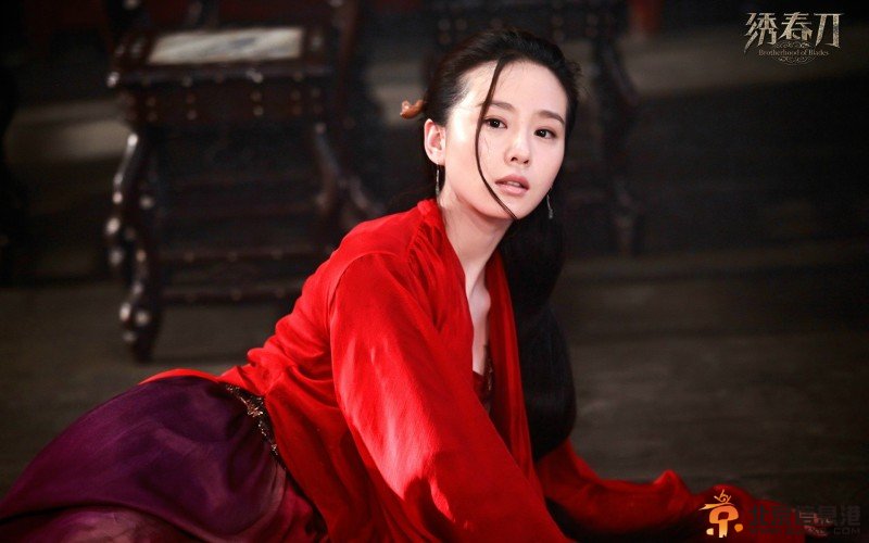 绣春刀刘诗诗造型高清剧照 红衣妖艳