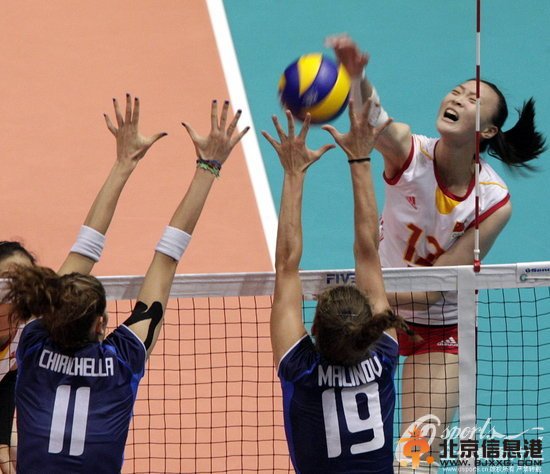 女排大奖赛香港站中国夺冠 3-1复仇意大利