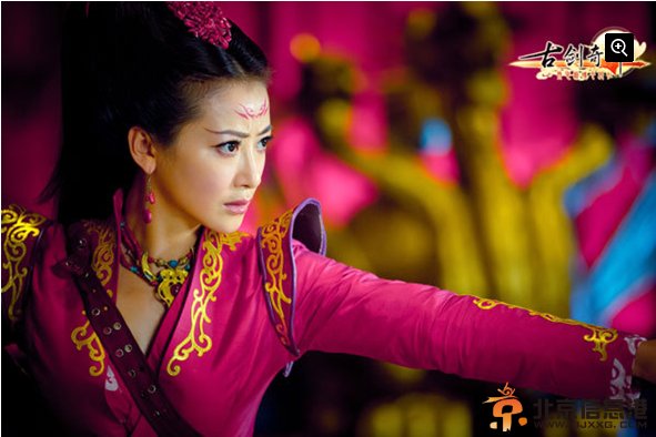 《古剑奇谭》陈紫函苦练打戏有回报 剑灵红玉大展英姿