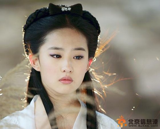 清纯刘亦菲美照