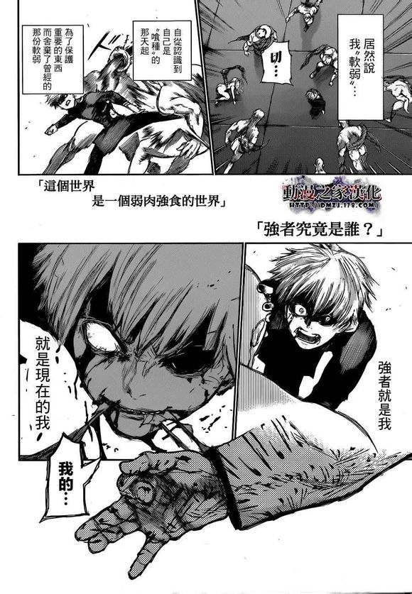 东京食尸鬼漫画剧情介绍之95-100话：金木VS鳠