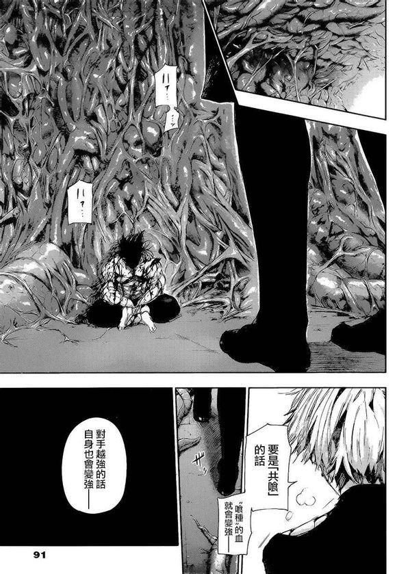 东京食尸鬼漫画剧情介绍之95-100话：金木VS鳠