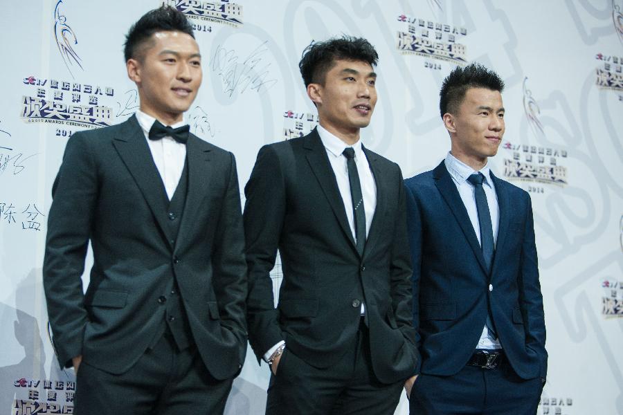 【图文直播】2014体坛风云人物颁奖典礼 王皓全家福首曝光