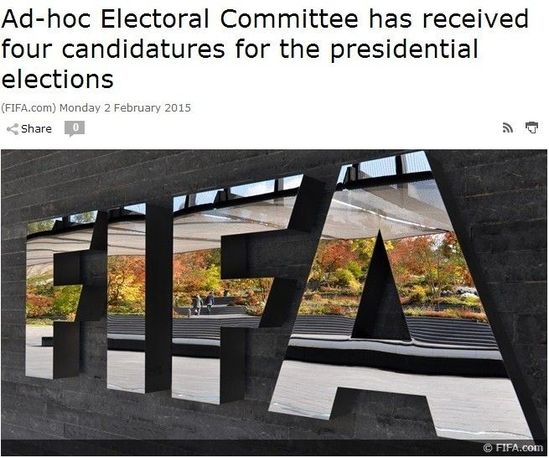 FIFA确认候选主席名单：菲戈联手两人PK布拉特