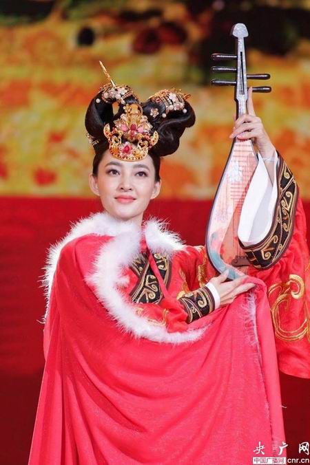 2015羊年春晚联排 古装四美造型曝光