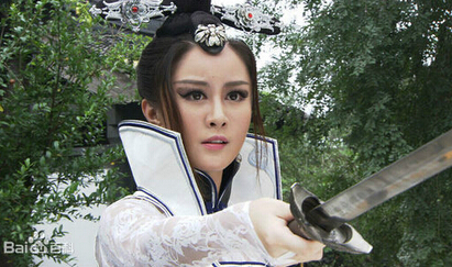 石敢当之雄峙天东白莲花是谁演的 白莲花扮演者张楷依资料照片