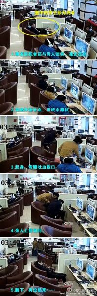 男子连续上网19小时吐血死亡 警方排除他杀【图】