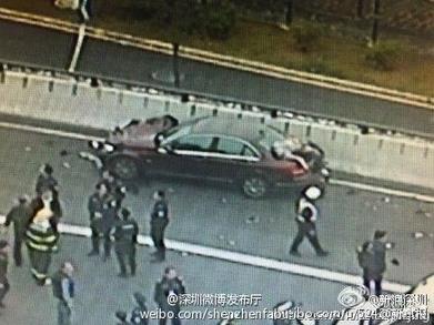 深圳机场车祸女司机照片被扒 后方车辆鸣笛致司机高度紧张为事故惨剧祸根