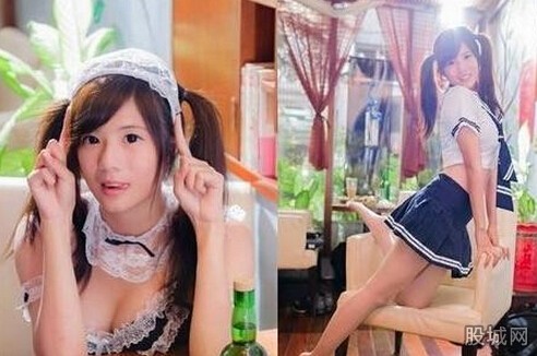 台南校花扮女仆走红