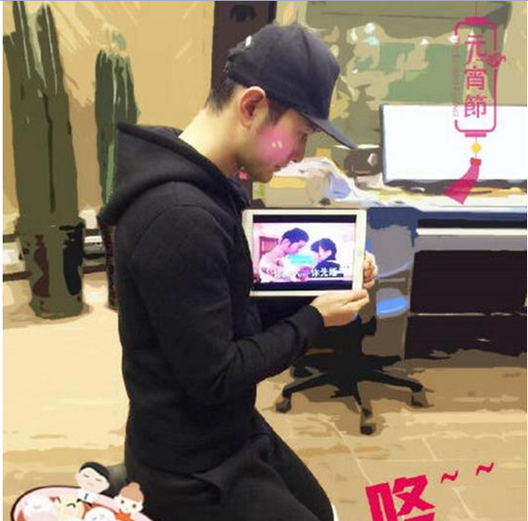 黄晓明与陈乔恩出轨惹怒baby？剧中戏过于激情baby吃醋黄晓明跪键盘