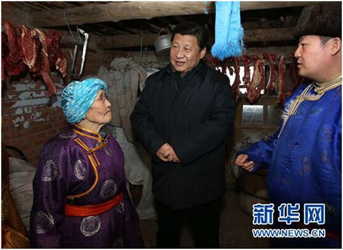习近平的少数民族“朋友圈”
