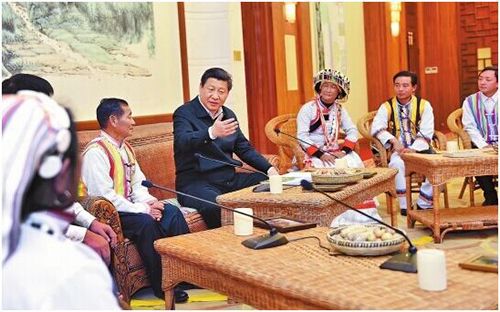 习近平的少数民族“朋友圈”