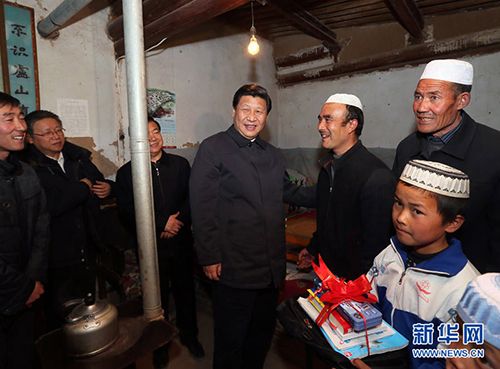 习近平的少数民族“朋友圈”