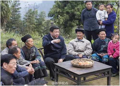 习近平的少数民族“朋友圈”