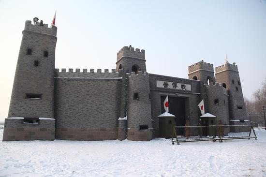 战俘营外景