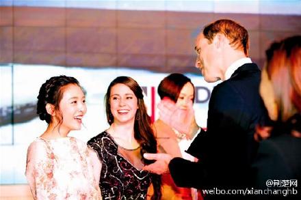 威廉王子见武大校花 吴倩坦言威廉王子亲民又幽默(图)