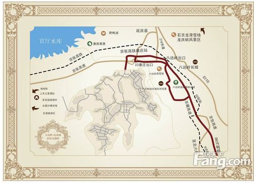 全长174公里京张高铁线路图曝光 盘点北京到张家口跨城互动有哪些（图）