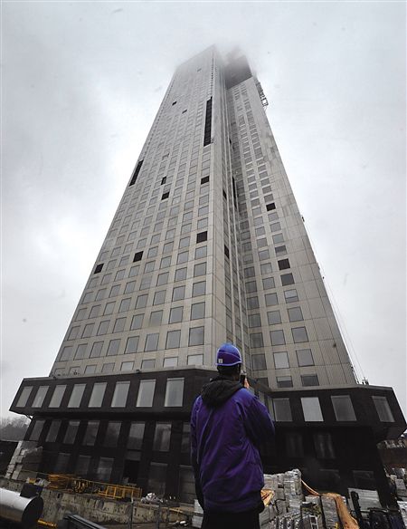 19天建成57层高楼 如此速度建成，质量过关吗?