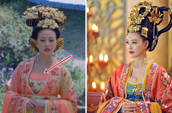 港版《武则天》为避尴尬请专业团队来“封胸”