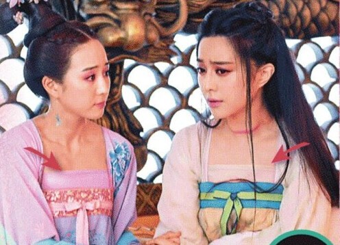 tvb版武媚娘遭封胸 TVB全新处理技术胸前加布料