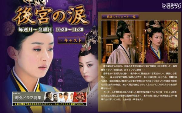 美版甄嬛传遇冷 盘点十部风靡海外国产电视剧（2）