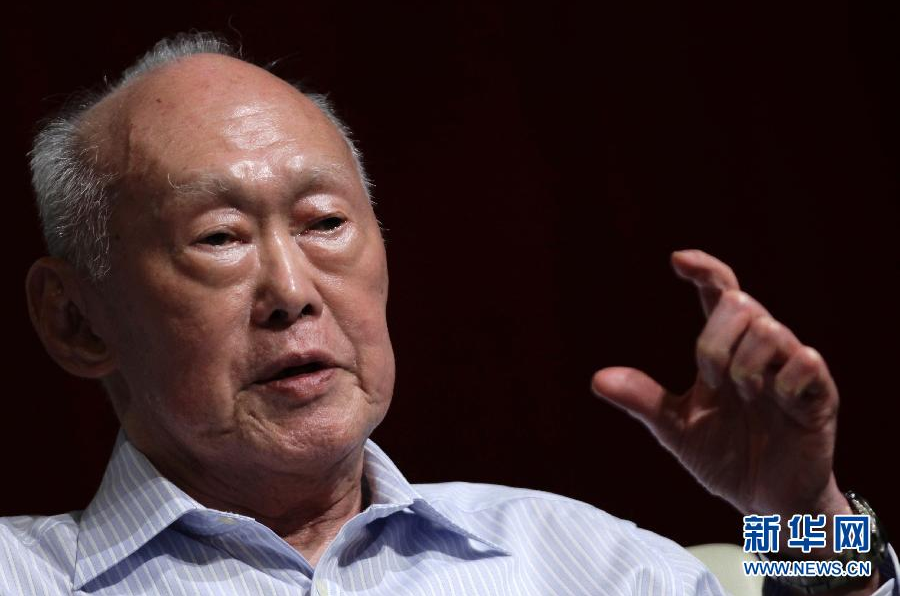 新加坡前总理李光耀去世