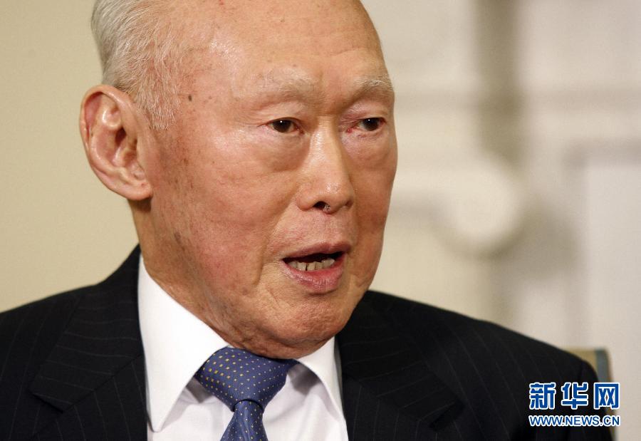 新加坡前总理李光耀去世