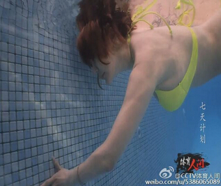 央视节目尺度大引争议 性感泳装照疯传【组图】