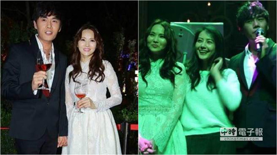 伊能静婚宴现场原照片曝光面部浮肿（图）