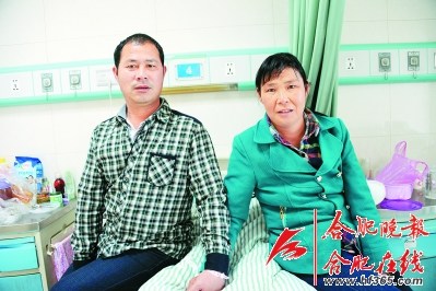丈夫入狱妻子不离不弃妻子患病丈夫捐肾挽救（图）