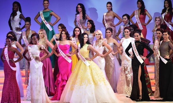 2014世界小姐总决赛 南非小姐Rolene Strauss夺冠