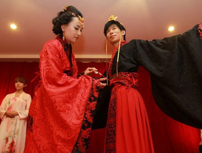 汉服婚礼筹备流程 古典婚礼带你穿越古代
