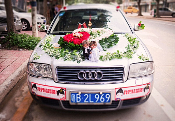 怎样装饰结婚花车 装扮出唯美的梦想