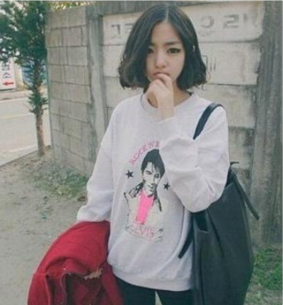 中分短发发型图片 学做一个精致的女人