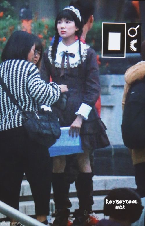 电视剧我们的少年时代路透照 王俊凯王源女装造型曝光